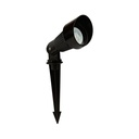REFLECTOR SPOT RAYADO ALUMINIO, NEGRA. GU10