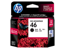 Cartucho de Tinta Negro HP 46 CZ637AL
