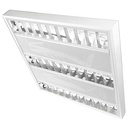LAMP SOBREPONER ELECT CUADRADO LOUVER, BLANCO T514W 6500K