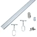 pza Perfil lineal para closet con accesorios PLMX-250-1429-AL 