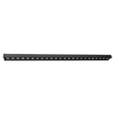 Regleta de Led, 48W 100-240V 3000K Negro