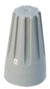 CONECTOR PARA CABLE INTERIOR METALICO, GRIS.