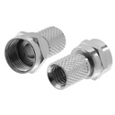 CONECTOR FITTING RG6 M ROSCA 100 UNDS NF-56 NIPPON NF-56-PK