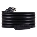 EXTENSION ELECTRICA ALTA RESISTENCIA 7.6MTS 3 TOMAS NEGRA 36825 GE 36825