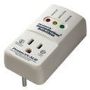 PROTECTOR DE PICOS 1 TOMA 1650W AC/REFRIGERADORA/LAVADORA CON ALARMA PROTECTX-AUD NIPPON PROTECTX-AUD