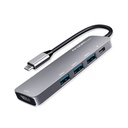 ARGOM HUB 5 IN 1 TYPE C ARG-UB-0185