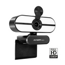 ARGOM WC-9145BK WEBCAM FULL HD LED LIGHT MIC INCORP. ARG-WC-9145BK