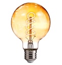 Foco Vintage LED Inteligente Globo G25 WiFi 5.5 W, Luz Blanca Ajustable, Base E27, Atenuable, Compatible con App móvil y Asistentes de voz