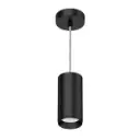 Luminario Focus Suspendido Led, uso Interior, 30W, 2800lm. 4000K, IRC 90, ángulo variable (20º, 36º y 60º). 100V-277V. Color: negro.