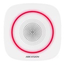 SIRENA INTERNA INALÁMBRICA HIKVISION DS-PS1-I-WB(B)/RED 433 MHZ 90-110 DB 302402667