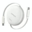CABLE RETRÁCTIL UGREEN L531 USB-C A USB-C 100W CARGA RÁPIDA 95673