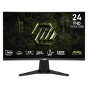 MONITOR MSI MAG 245C X24 24" CURVA 1500R 1920X1080 FHD 240HZ AMD FREESYNC PREMIUM DISPLAYPORT / HDMI 9S6-3BD01M-001