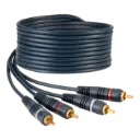 CABLE HOME THEATER Steren 2 PLUGS A 2 PLUGS RCA 1.8M 254-215