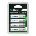 5 PILAS RECARGABLES Steren ""AA"" NIMH 2500MAH BAT-NM-AA/2500