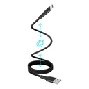 CABLE Steren MAGNETICO USB A USB C 1M T/CORDÓN USB-MG21