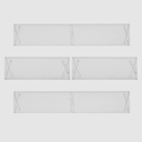 Bumper Liso blanco-4D3 AD035B