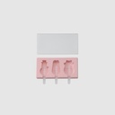 Moldes silicón rosados navidad AC023RN