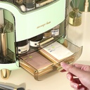 Organizadora de cosméticos verde BOBCYTV