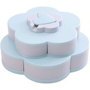 Bandeja Giratoria para Refrigerios celeste-2B2 B07TC