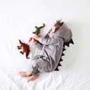 Romper Dino gris PM052DG
