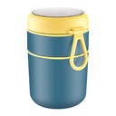 Recipiente de acero inoxidable azul W6ZL2
