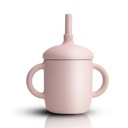 Vaso de silicón con pajilla rosado-3D2 MNTRO