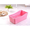Tinas plegables rosadas ALAPRO