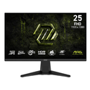 MONITOR GAMING MSI 25" MAG 255F X24 PLANA 1920X1080 FULL HD 240 HZ RAPID IPS AMD FREESYNC PREMIUM HDMI / DISPLAYPORT 9S6-3BC91M-001