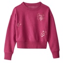 Abrigo franela suave por dentro para niña con estampado Daydream