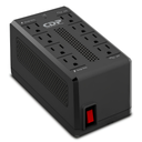 REGULADOR DE VOLTAJE CDP RAVR1408 1400VA/700W 8 TOMAS 80 150V REGULACIÓN AUTOMÁTICA