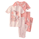 Pijama 4 piezas de unicornios para niña