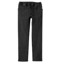 Jeans negro de cintura elástica para niño