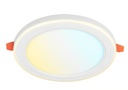 Lámpara Empotrable LED 12 W con Aro Luz Nocturna 4 W Empotrable, Luz Blanca Ajustable, No Atenuable