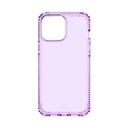 Funda ITSKINS Spectrum Clear para iPhone 13 Pro Max / 12 Pro Max, Lila
