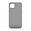 Funda ITSKINS Spectrum R Clear para iPhone 14 / 13, Gris humo
