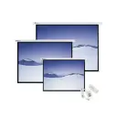 Pantalla de Proyección Klip Xtreme 100″ Motorizada Blanca KPS-502