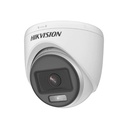 Cámara de Seguridad Hikvision ColorVu Turret 2MP FHD IP67 Blanca DS-2CE70DF0T-PF
