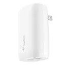 Adaptador de Corriente Belkin 37W USB-A/USB-C PPS Blanco WCB007dqWH