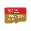 Tarjeta de Memoria Flash (adaptador microSDXC a SD Incluido) SanDisk Extreme 256 GB SDSQXAV-256G-GN6MA