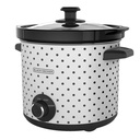 Olla Black & Decker de Cocción Lenta 4L Blanca/Negro SC1004D