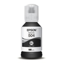 Botella de Tinta Epson T504 Negro T504120-AL