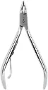 Alicate para Cutículas Lanossi Plateado LS6012