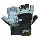 Guante Pesas Everlast Power House II Gris con Negro Talla M EVWG7K9P02-M